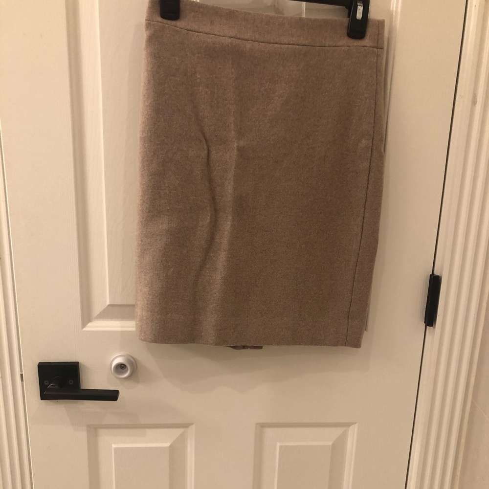 Jcrew pencil skirt with lining